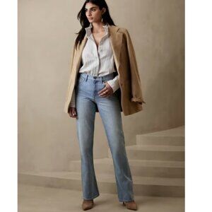 Banana Republic Rigid Bootcut Jean - 30 Regular - Medium Wash